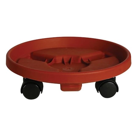 Bbq Innovations 16 in. Round Plant Caddie Saucer; Terra Cotta BB46490
